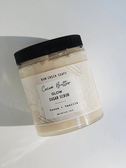 Cocoa Butter Glow Sugar Scrub Gold Epimetheus