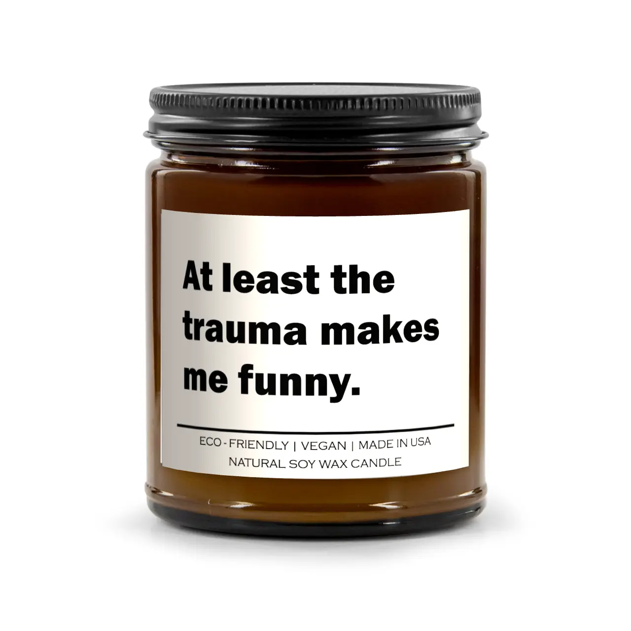 At least the trauma makes me funny Candle Red Alcestis