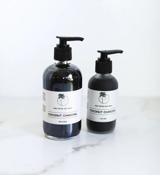 Daily Detox Face Wash- With Charcoal Mint Green Leto