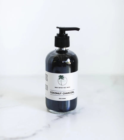 Daily Detox Face Wash- With Charcoal Mint Green Leto