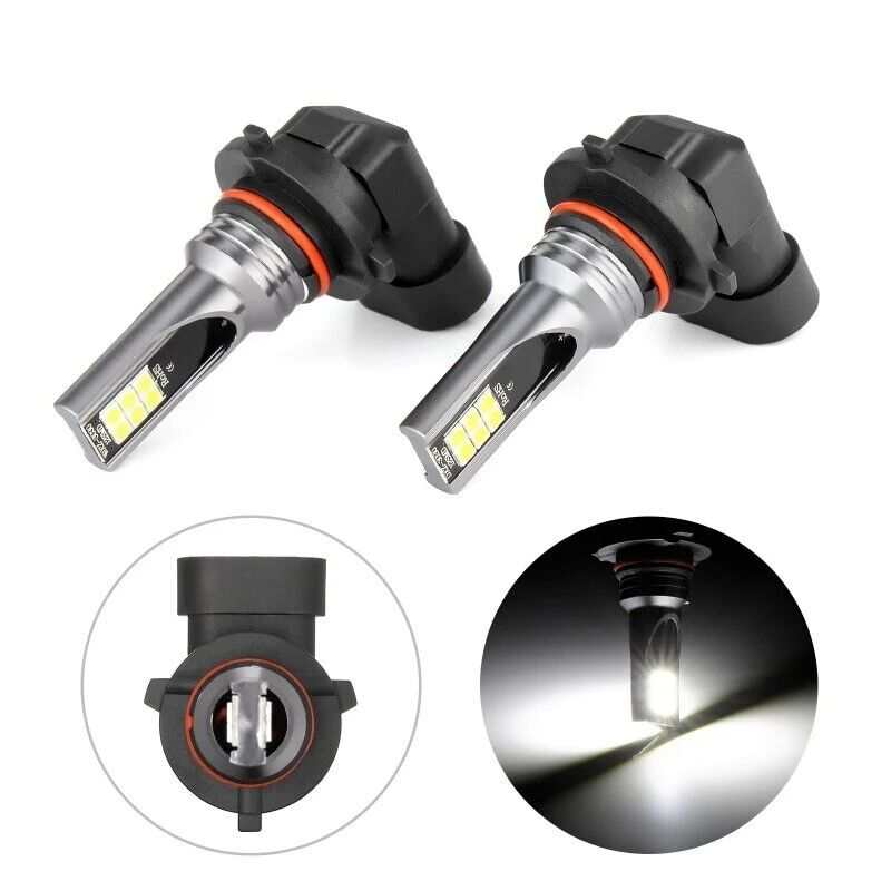 9005 9006 LED Headlights Kit Combo Bulbs 8000K High Low Beam Super