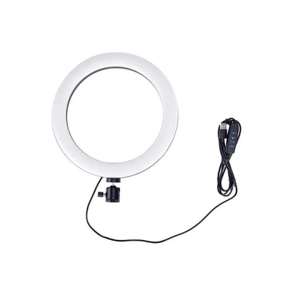 LED Ring Light With Phone Tripod Stand Kit 10" Yellow Pandora