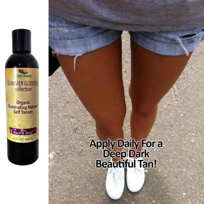Organic Sunless Tanning Lotion White Thalassa