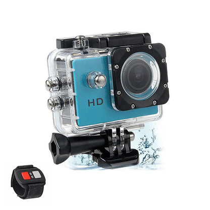 4K  Waterproof All Digital UHD WiFi Camera + RF Remote And Accessories Salmon Lucky