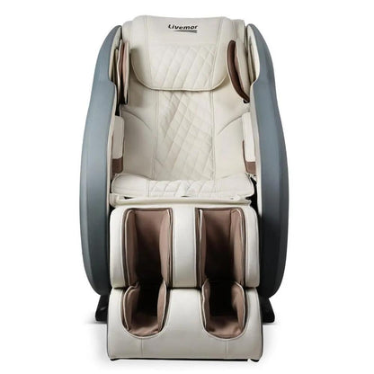 Livemor Electric Massage Chair recliner with SL track, shiatsu, heat back, and Bluetooth speakers