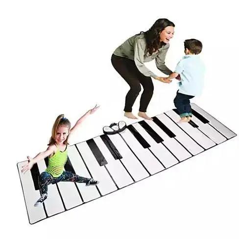 MY 1st GIANT PIANO Sing Along And Dance Along The Piano Touch Mat Salmon Lucky