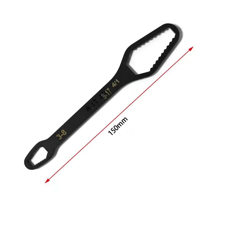 3-17mm Universal Torx Wrench Self-tightening Adjustable Glasses Wrench