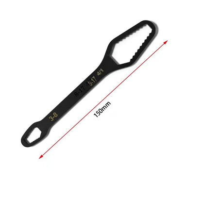 3-17mm Universal Torx Wrench Self-tightening Adjustable Glasses Wrench