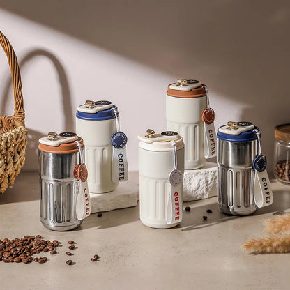 Smart Thermos Bottle Water Digital LED Temperature Coffee Cup 316