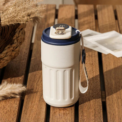 Smart Thermos Bottle Water Digital LED Temperature Coffee Cup 316