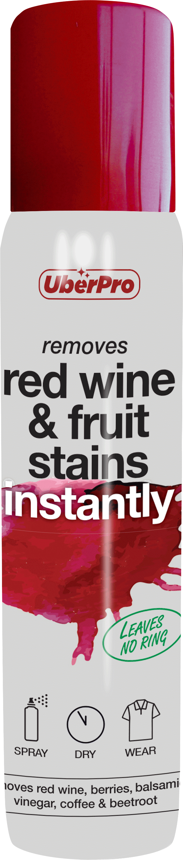 Instant Red Wine & Fruit Stain Remover Coral Buckeye