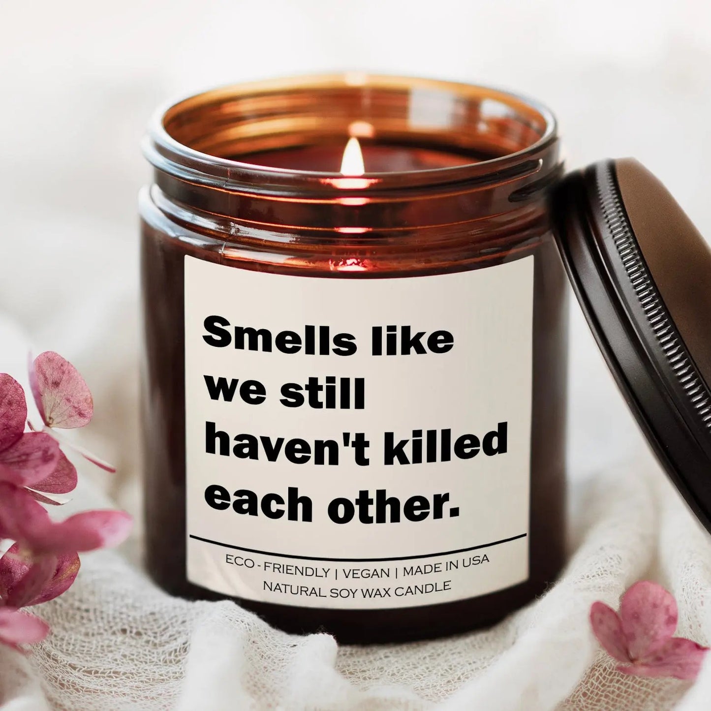 Smells like we still haven't killed each other Candle Red Alcestis