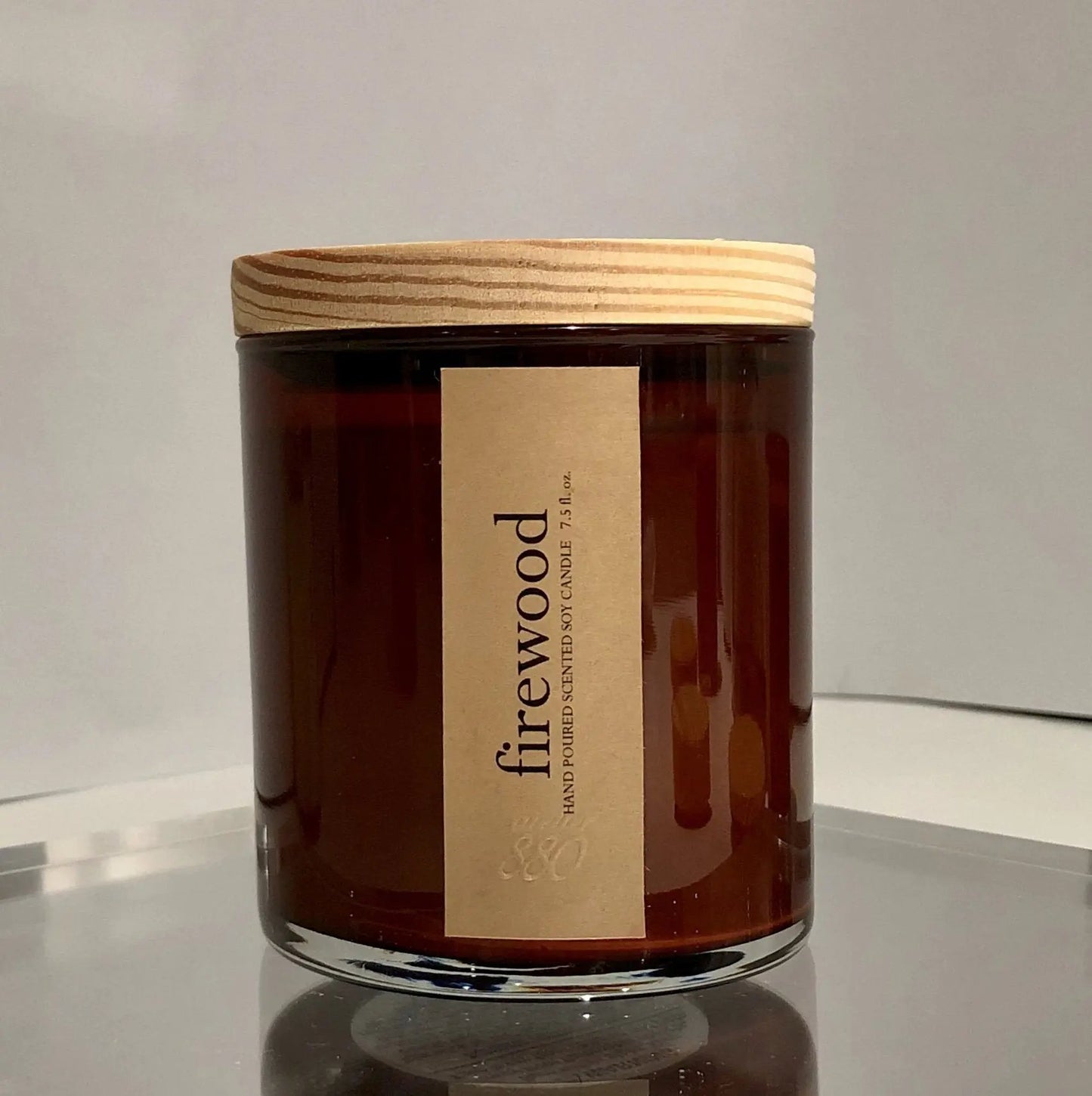 firewood scented candle Red Beech