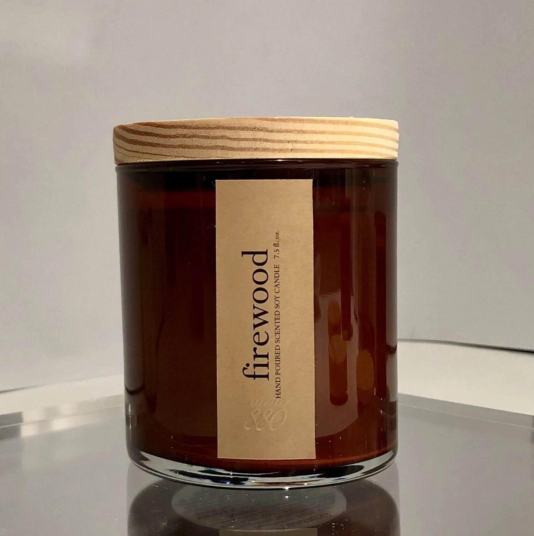 firewood scented candle Red Beech
