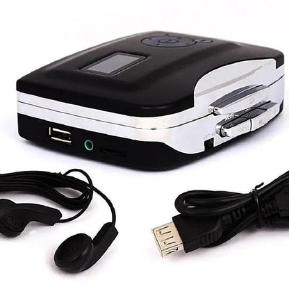 Portable Cassette To MP3 Converter No Computer Needed Salmon Lucky