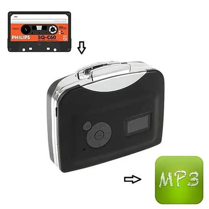 Portable Cassette To MP3 Converter No Computer Needed Salmon Lucky