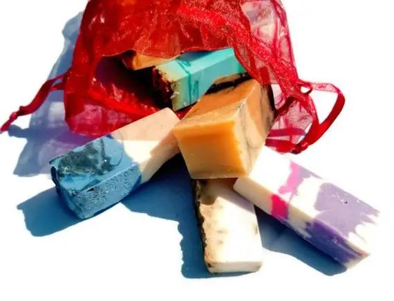 Soap 1lb Assorted Soap Soap Samples Soap Sampler Yellow Shadow