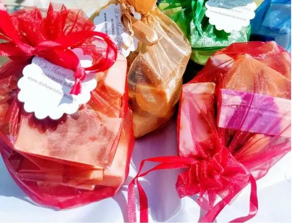 Soap 1lb Assorted Soap Soap Samples Soap Sampler Yellow Shadow