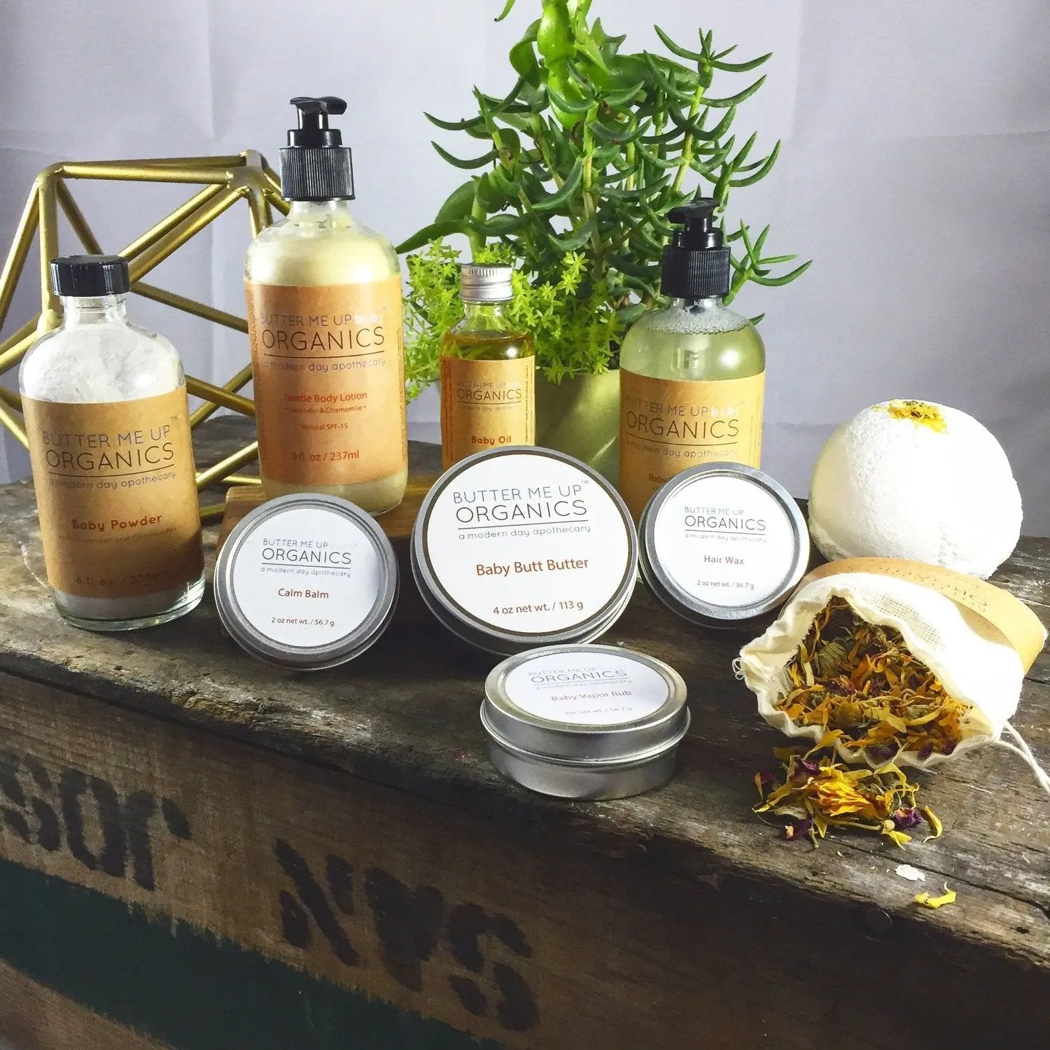 Organic Baby Wash Gentle Lavender Safe Non-GMO White Smokey