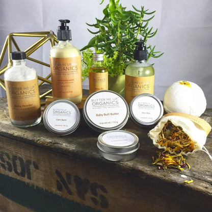 Organic Baby Wash Gentle Lavender Safe Non-GMO White Smokey