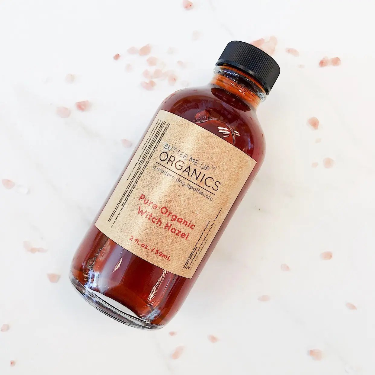Organic Witch Hazel / Organic Facial Toner / Blemishes / Acne / White Smokey