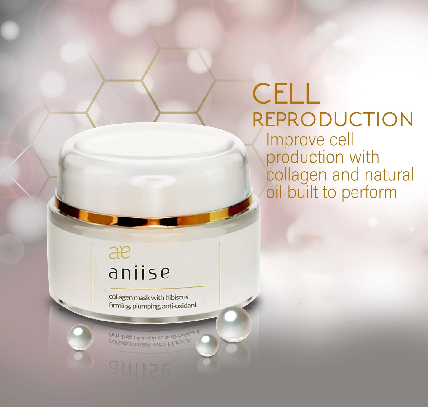 Collagen Facial Mask with Hibiscus Purple Maple