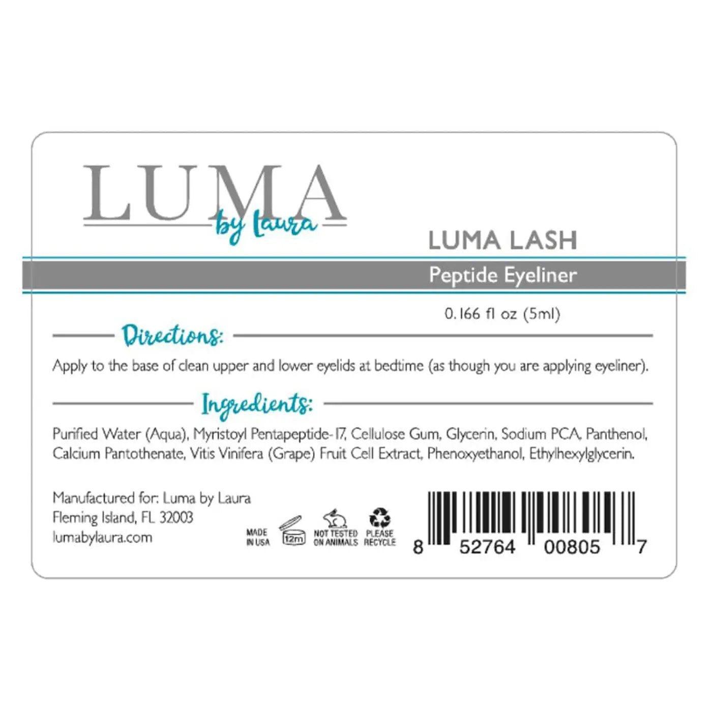 Professional Eyelash Growth Serum with Grape Cell Extract - 5ml Lemon Daisy