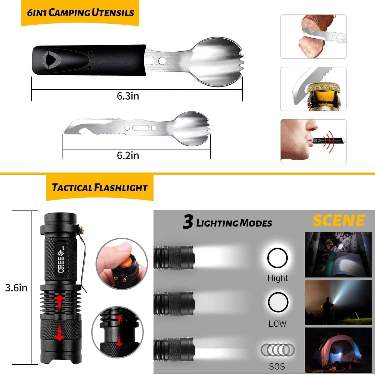 Military Outdoor 60 in 1 Emergency Survival Kit Puce Achilles